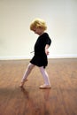 Pretty Toddler Ballerina Royalty Free Stock Photo