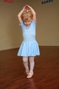 Pretty Toddler Ballerina 2 Royalty Free Stock Photo