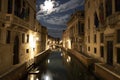 Pretty Venice in the moonshine