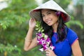 Pretty Vietnamese woman