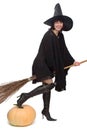 Pretty witch Royalty Free Stock Photo