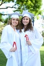 Pretty Young Women at Graduation Royalty Free Stock Photo