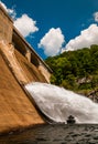 Prettyboy Dam, along Gunpowder Falls in Baltimore County, Maryl Royalty Free Stock Photo