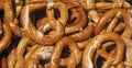 pretzel baked bread Royalty Free Stock Photo