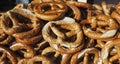 pretzel baked bread Royalty Free Stock Photo