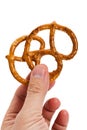 Sweet and Salty Pretzel Snacks Royalty Free Stock Photo