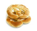 Pretzel isolated on white background Royalty Free Stock Photo