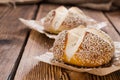 Pretzel Rolls with Sesame Royalty Free Stock Photo