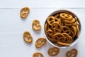 Pretzel snacks Royalty Free Stock Photo