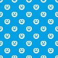 Pretzels pattern seamless blue