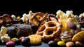 Pretzels and snacks