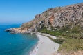 Preveli Beach Royalty Free Stock Photo