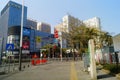 Shenzhen, China: preventing and fighting the new coronavirus pneumonia, street traffic and building landscapes