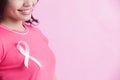 Prevention breast cancer concept Royalty Free Stock Photo
