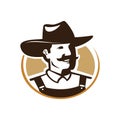 Farner cowboy logo design