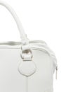 Preview ladies fashionable white leather handbag