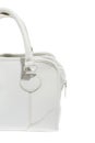 Preview ladies fashionable white leather handbag