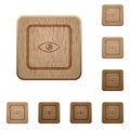 Preview object wooden buttons
