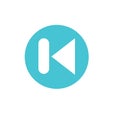 Previous play icon design very unique design