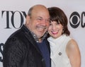 Casey Nicholaw & Beth Leavel at the 2019 Meet the Nominees Press Junket