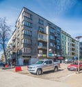 Prewar elegant modernistic apartment houses in Bedzin, modern architecture