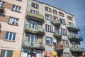 Prewar modernistic apartment houses in Bedzin, modern architecture