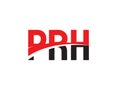 PRH Letter Initial Logo Design Vector Illustration Royalty Free Stock Photo