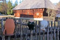 Pribylina - open air museum at region Liptov, Slovakia Royalty Free Stock Photo