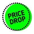 Price Drop label Royalty Free Stock Photo