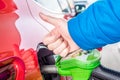 Price of gas is very low Royalty Free Stock Photo