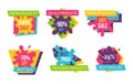 Price Labels Set Premium Best Super Sale Stickers Royalty Free Stock Photo