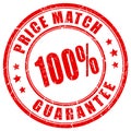 Price match guarantee business stamp