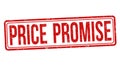 Price promise sign or stamp