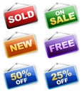 Price Tags Royalty Free Stock Photo