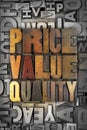 Price Value Quality