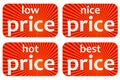 Prices Royalty Free Stock Photo