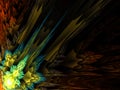 Prickle Abstract Background Fractal Art
