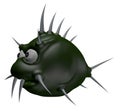 Prickles fish Royalty Free Stock Photo