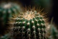 Prickly Beauty: Closeup of Cactus Spines on a Background. Perfect for Posters and Web. Royalty Free Stock Photo