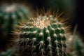 Prickly Beauty: Closeup of Cactus Spines on a Background. Perfect for Posters and Web.