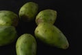 Prickly pear macro close up Royalty Free Stock Photo