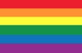 Pride Celebrating LGBT culture symbol. LGBT flag design