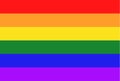 GLBT flag background. Gay symbol Royalty Free Stock Photo