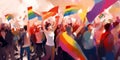 Pride - LGBT pride parades illustration