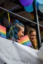 Pride participants. Gay pride at Copenhagen, year 2018