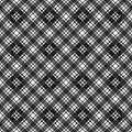 Pride of scotland tartan check plaid pixel seamless pattern. Vector illustration.