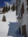 Prielschutz haus mountain hut in totes gebirge