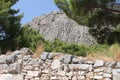 Priene ruins of an ancient antique city