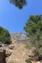 Priene ruins of an ancient antique city