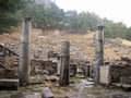 Turkey; Priene Temple of Zeus Royalty Free Stock Photo